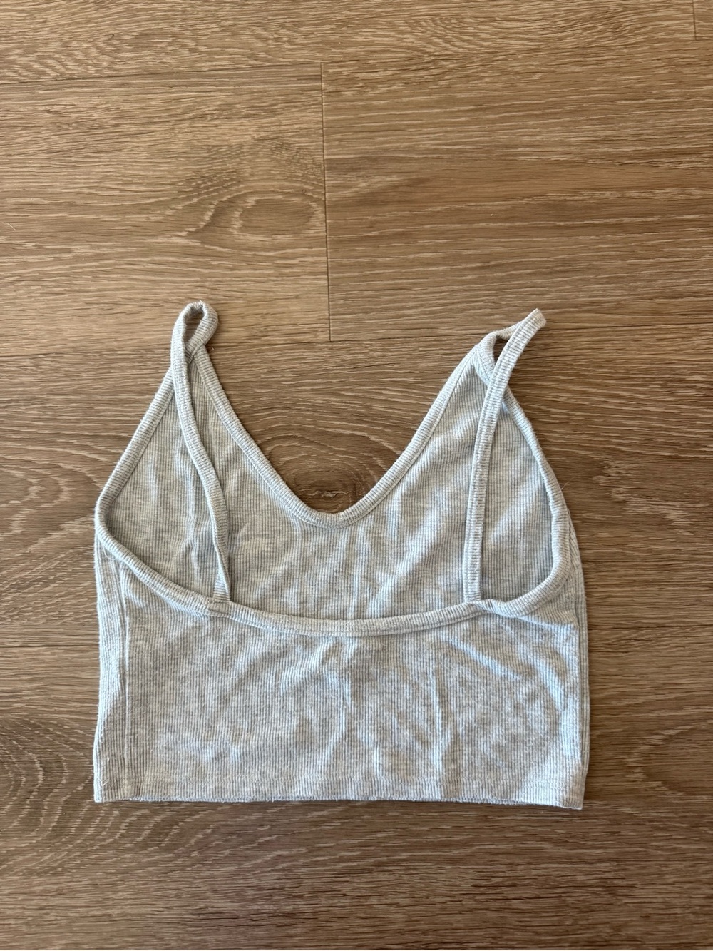 JOAH BROWN STRAPPY CROP TANK - Picture 6 of 7